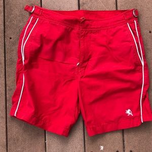 Express Red bathing suit / swim trunks